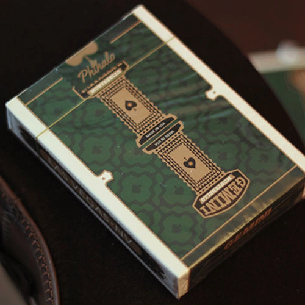 Mazzo di carte Gemini Casino Phthalo Green Playing Cards by Gemini