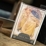 Mazzo di carte Mucha Princess Hyacinth Silver Edition Playing Cards by TCC