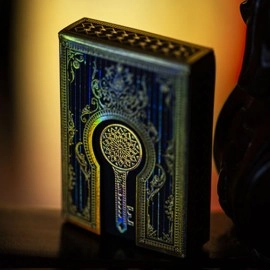 Mazzo di carte Secrets of the Key Master (with Holographic Foil Drawer Box) Playing Cards by Handlordz