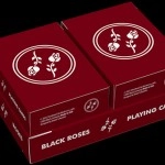 Mazzo di carte Black Roses Edelrot Mini Playing Cards (Collector's Box)