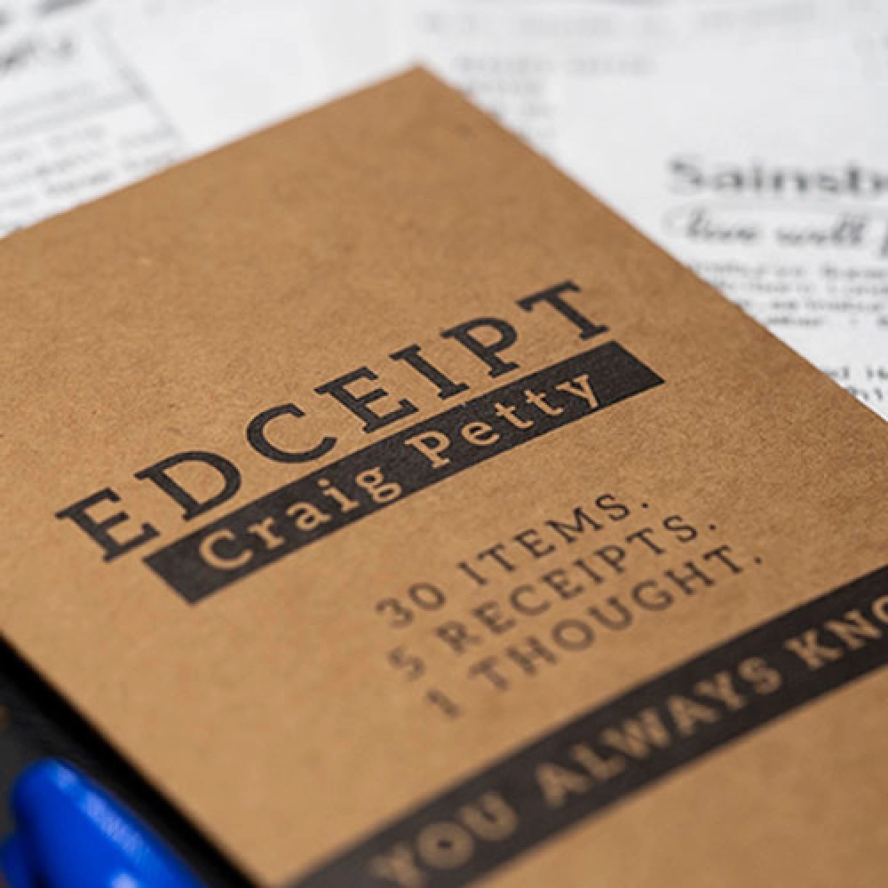 EDCeipt by Craig Petty - UK VERSION (Gimmicks and Online Instructions)
