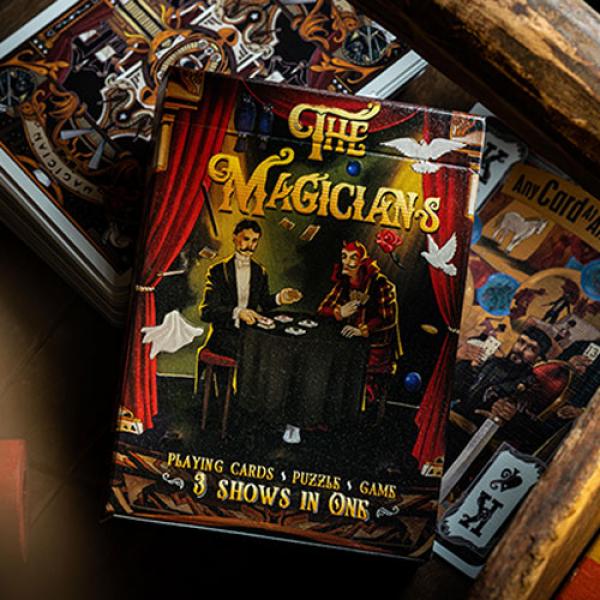 Mazzo di carte The Magicians Playing Cards, Card Game and Puzzle