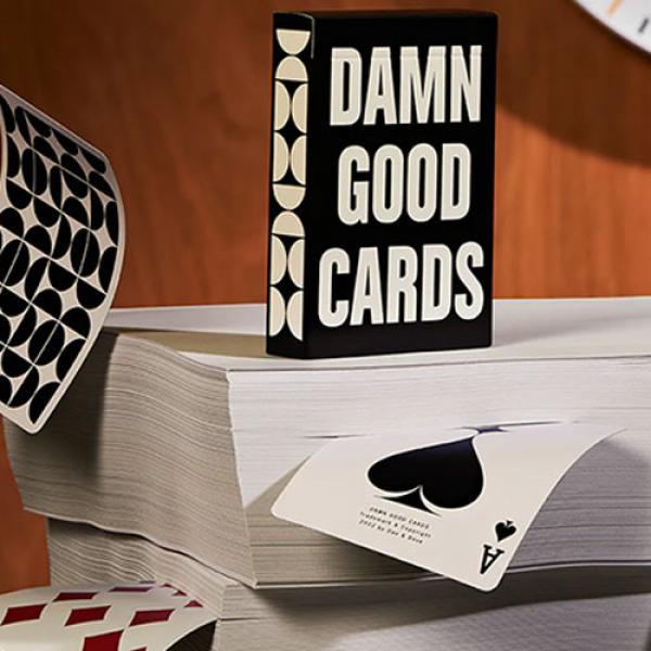 Mazzo di carte DAMN GOOD CARDS NO.1 Paying Cards by Dan & Dave