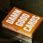 Mazzo di carte DAMN GOOD CARDS NO.6 Paying Cards by Dan & Dave