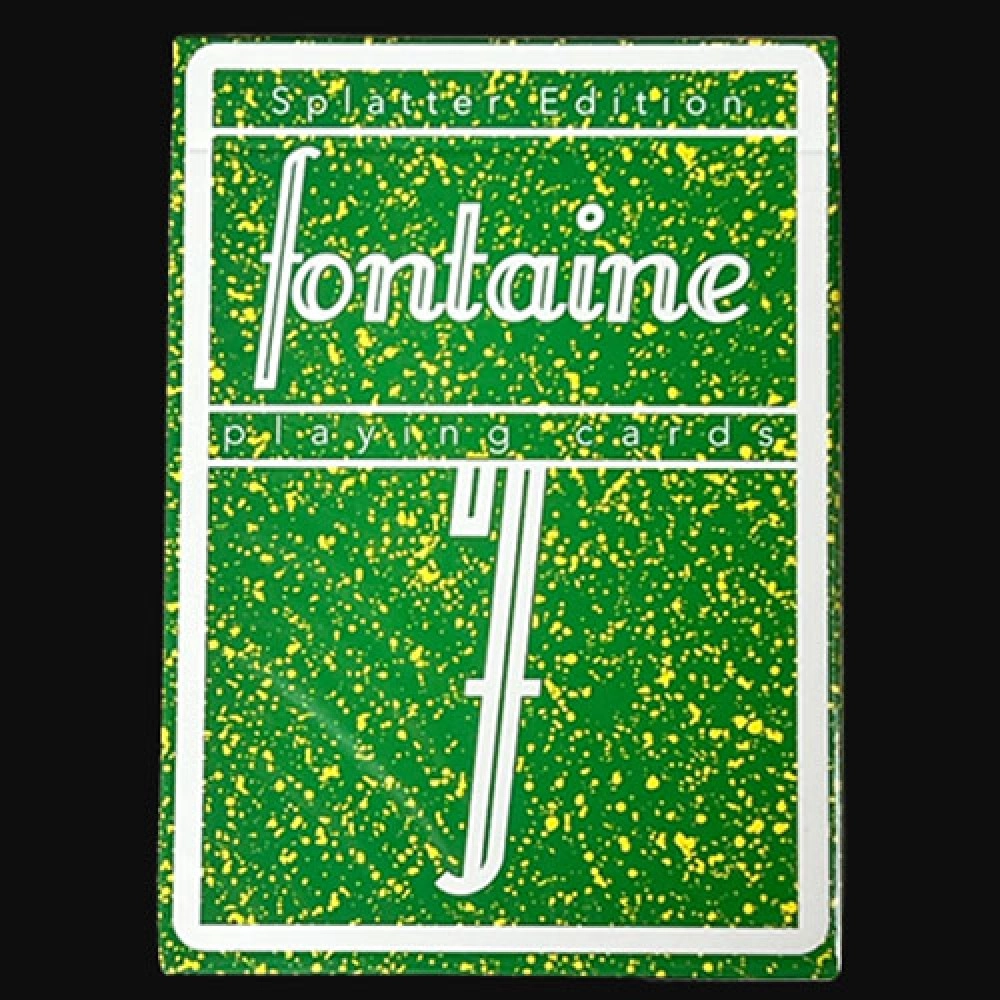 Mazzo di carte Fontaine Fantasies: Splatter Playing Cards