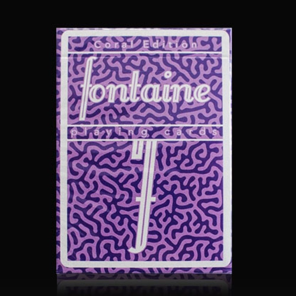 Mazzo di carte Fontaine Fantasies: Coral Playing Cards