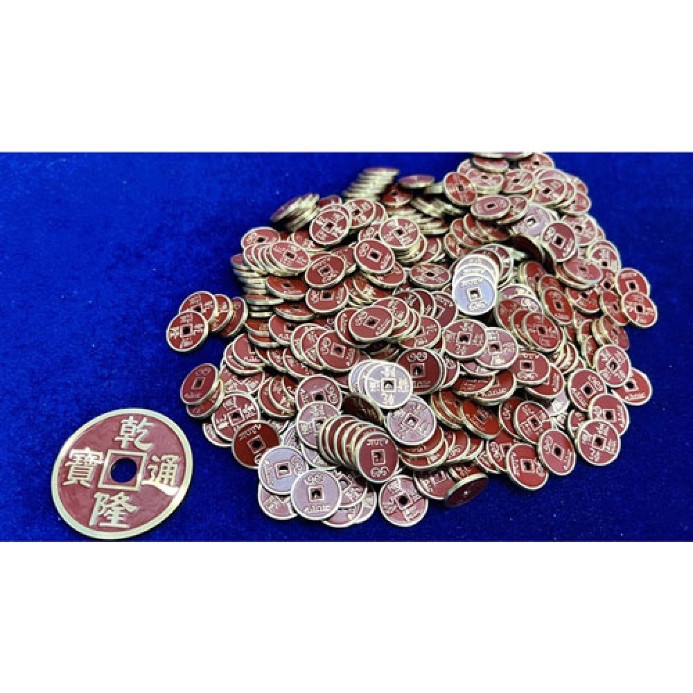 MINI CHINESE COIN RED by N2G
