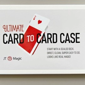Ultimate Card to Card Case BLUE (Gimmicks and Online Instructions) by JT