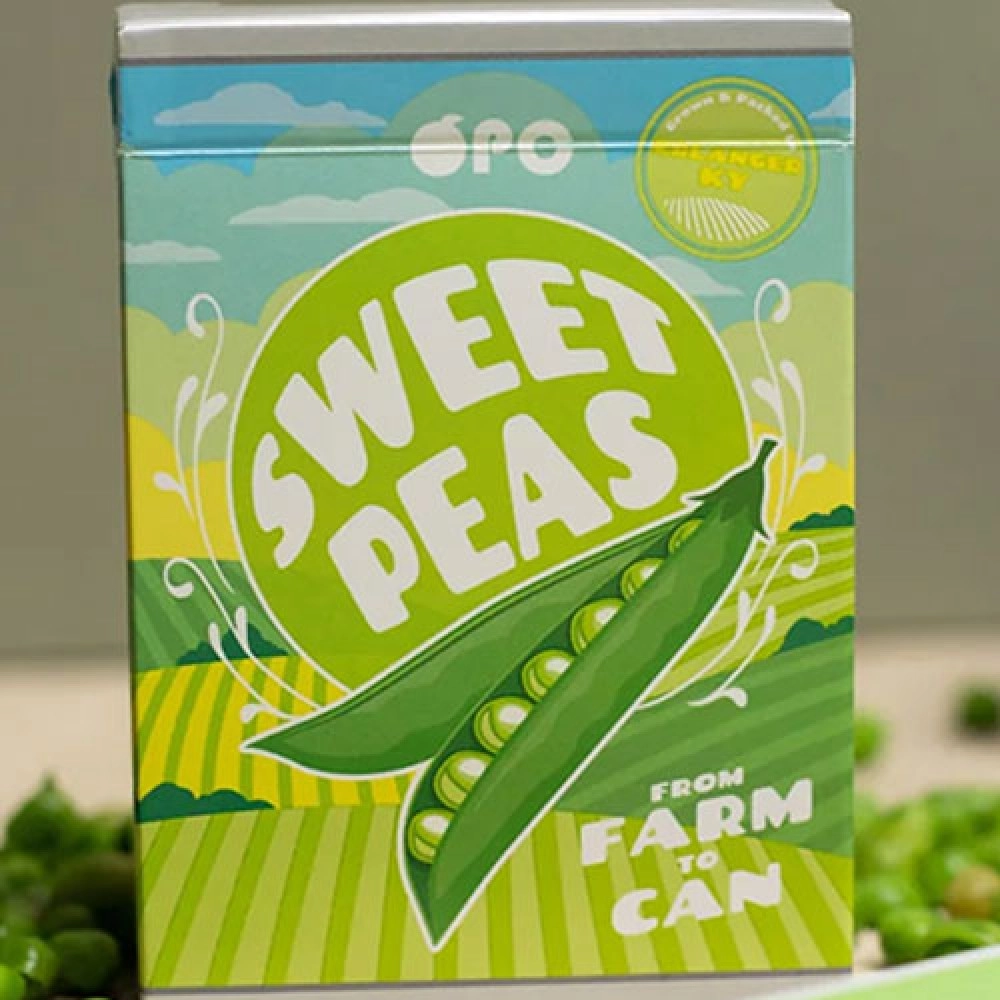 Mazzo di carte Sweet Peas Playing Cards by OPC
