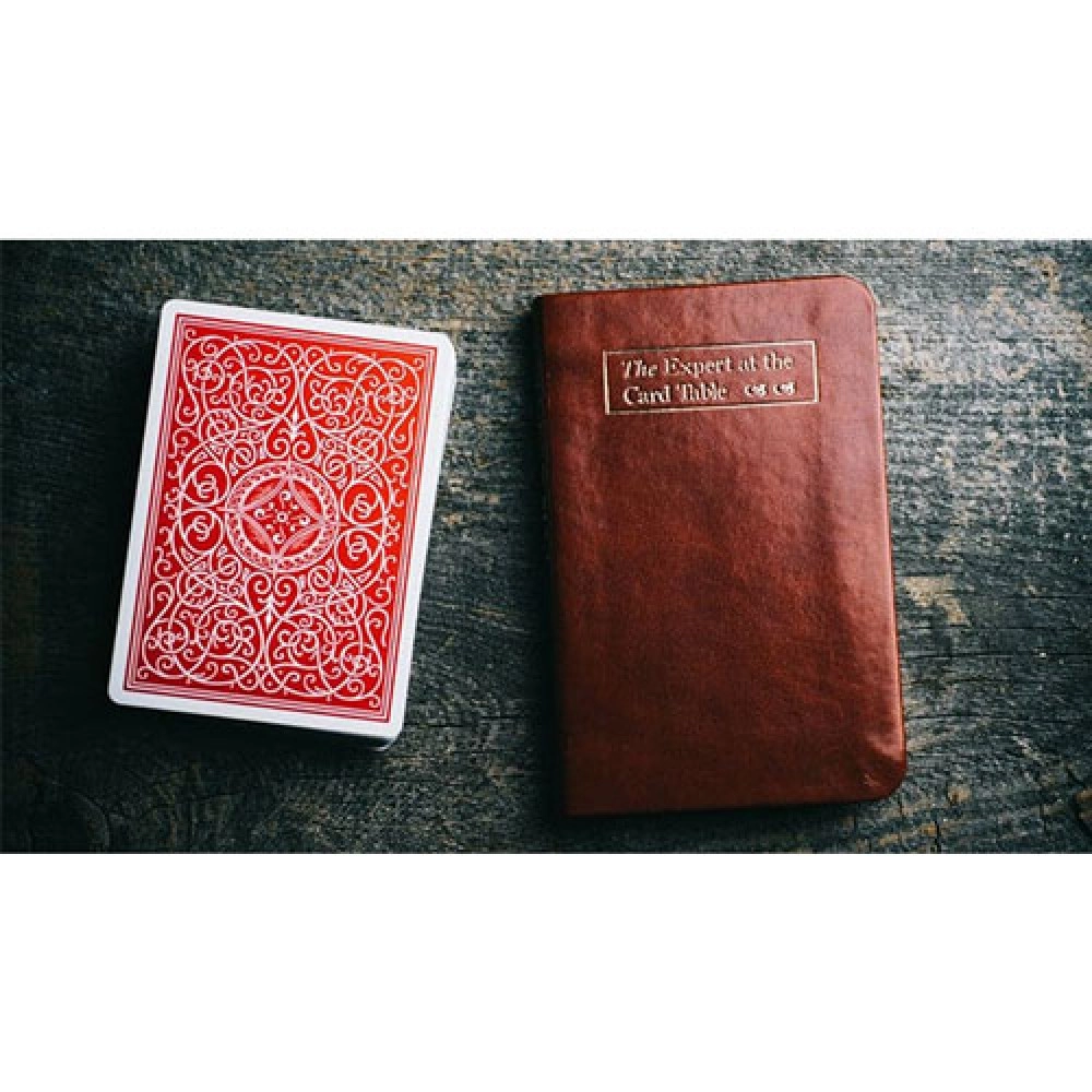 Pocket The Expert at the Card Table by Erdnase (Erdnase Bible-Chestnut Brown) - Libro