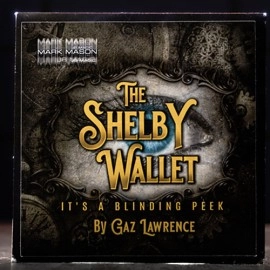 Shelby Wallet (Gimmicks and Online Instructions) by Gaz Lawrence and Mark Mason