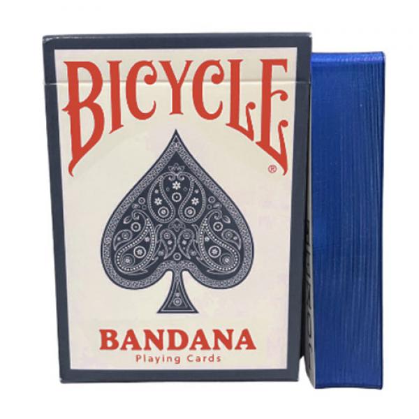 Mazzo di carte Gilded Bicycle Bandana (Blue) Playing Cards