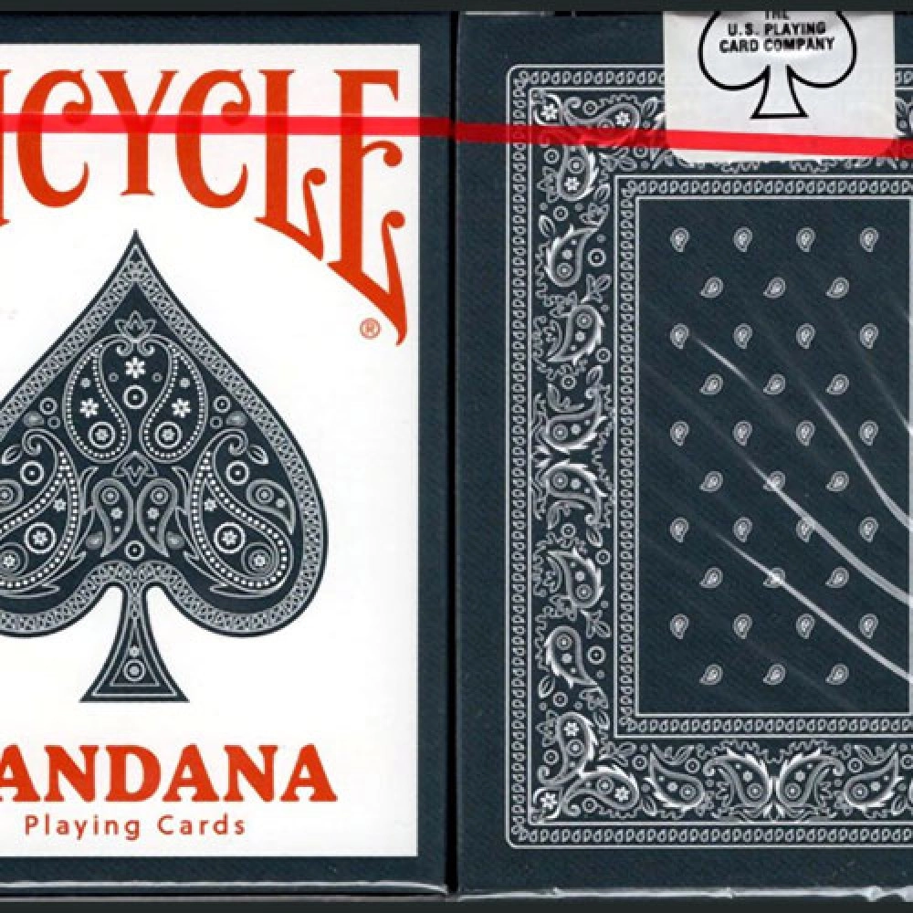 Mazzo di carte Bicycle Bandana Stripper (Blue) Playing Cards