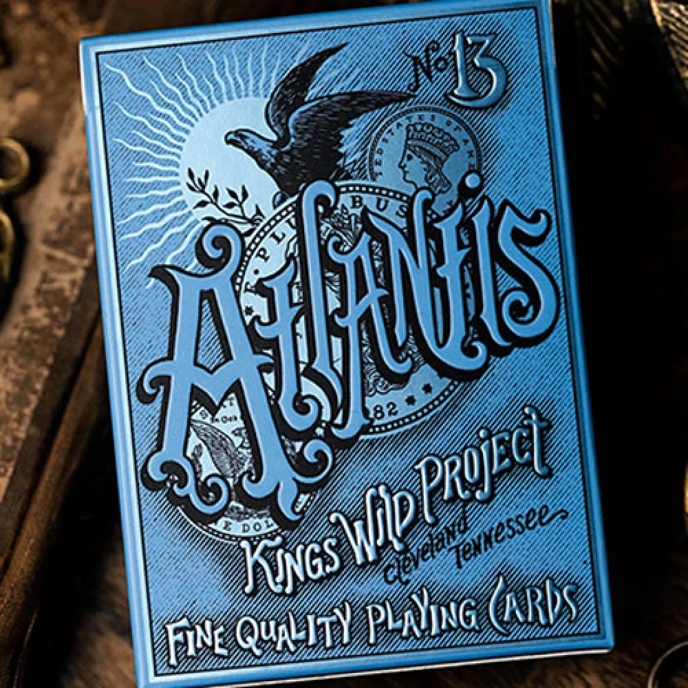 Mazzo di carte Atlantis Standard Playing Cards by Kings Wild Project
