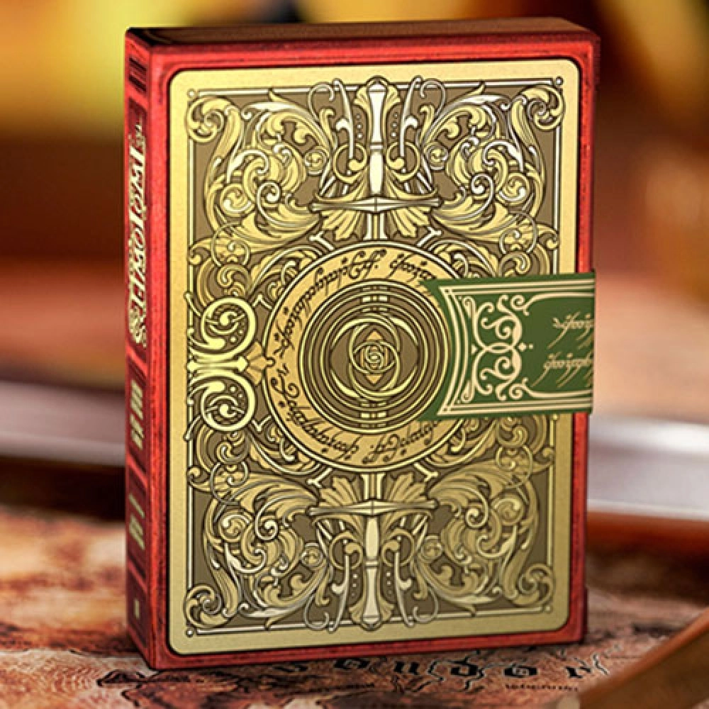 Mazzo di carte The Lord of the Rings - Two Towers Playing Cards (Foil and Gilded Edition) by Kings Wild