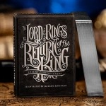 Mazzo di carte The Lord of the Rings - Return of the King Playing Cards (Black Gilded Edition) by Kings Wild