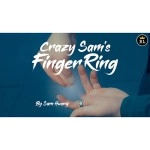 Hanson Chien Presents Crazy Sam's Finger Ring BLACK / SMALL (Gimmick and Online Instructions) by Sam Huang