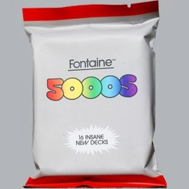 Mazzo di carte Fontaine: 5000's Blind Pack Playing Cards