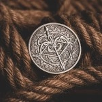 BOW AND ARROW COIN SILVER ( Gimmick and Online Instructions)  by Bacon Magic