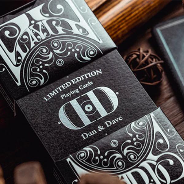 Mazzo di carte Smoke & Mirror (Mirror- Black) Deluxe Limited Edition Playing Cards by Dan & Dave