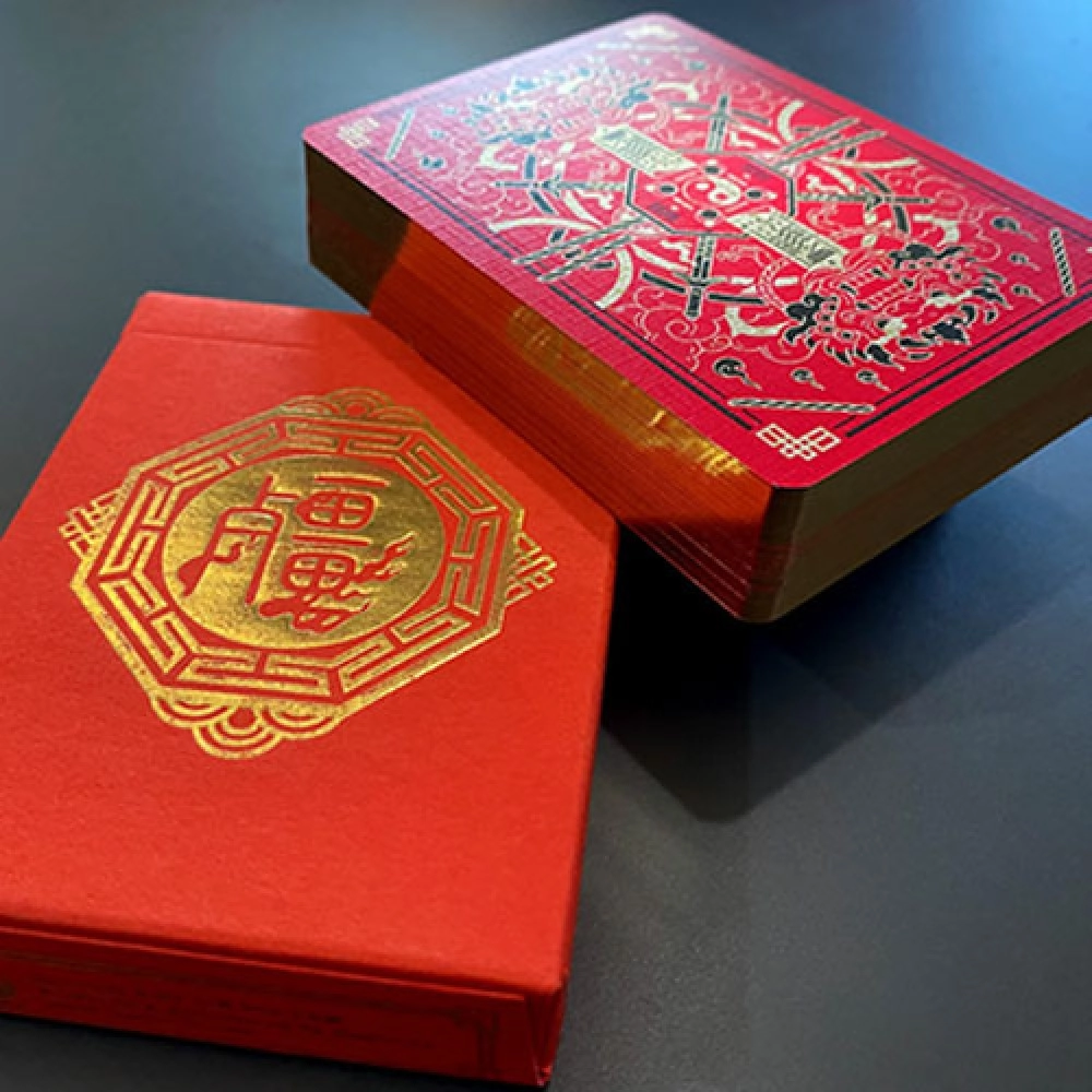 Mazzo di carte Geung Si The Torpor (Red) Playing Cards