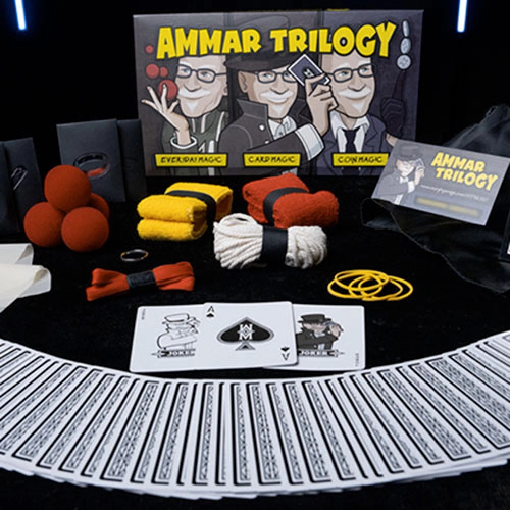 AMMAR TRILOGY SET (Gimmicks and Online Instructions) by Michael Ammar & Murphy's Magic