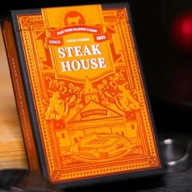 Mazzo di carte Steak House by Fast Foods Playing Cards