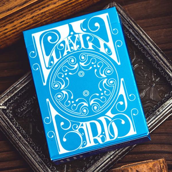 Mazzo di carte Smoke & Mirrors V9 (Blue Edition) Playing Cards by Dan & Dave