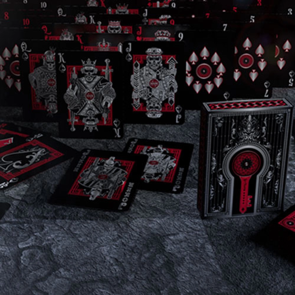 Mazzo di carte Secrets of the Key Master: Vampire Edition (with Standard Box) playing Cards by Handlordz