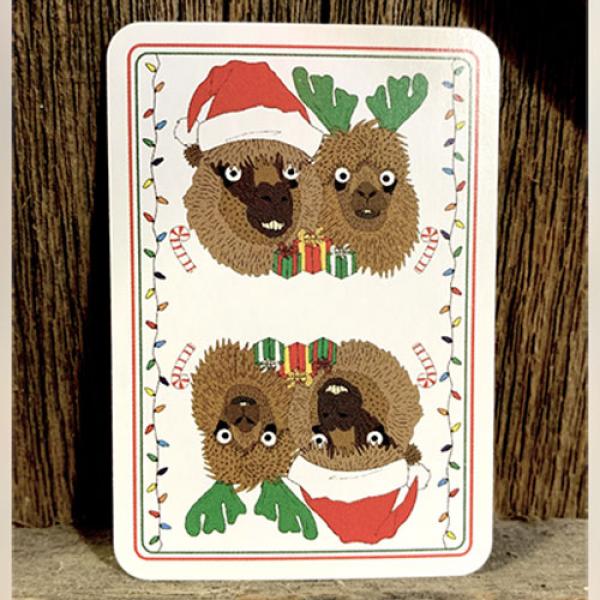 Mazzo di carte Alpaca Christmas Kids Playing Cards