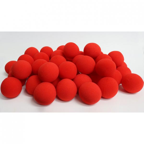 2 inch PRO Sponge Ball (Red) Bag of 50 from Magic by Gosh