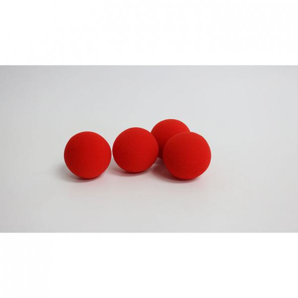 PRO Sponge Ball (Red) 4 cm - Bag of 4 from Magic by Gosh