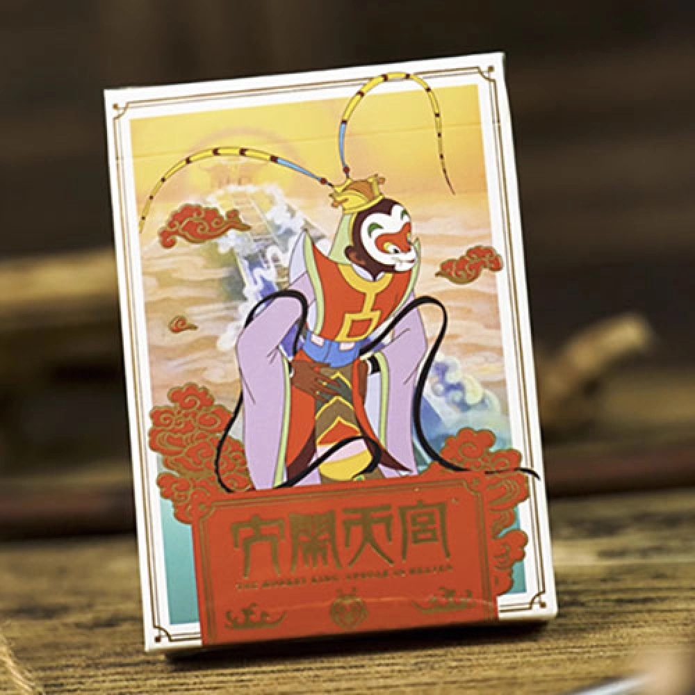 Mazzo di carte The Monkey King (Red) Playing Cards