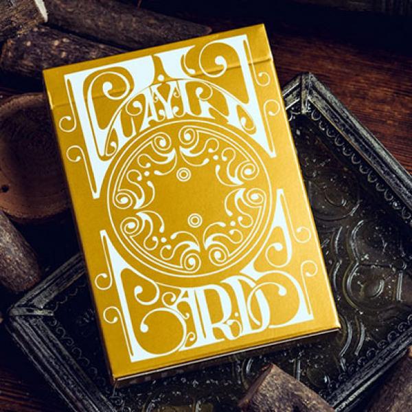 Mazzo di carte Smoke & Mirrors V9, Gold (Standard) Edition Playing Cards by Dan & Dave