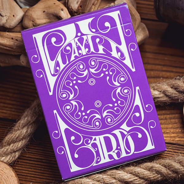 Mazzo di carte Smoke & Mirrors V9, Purple (Standard) Edition Playing Cards by Dan & Dave