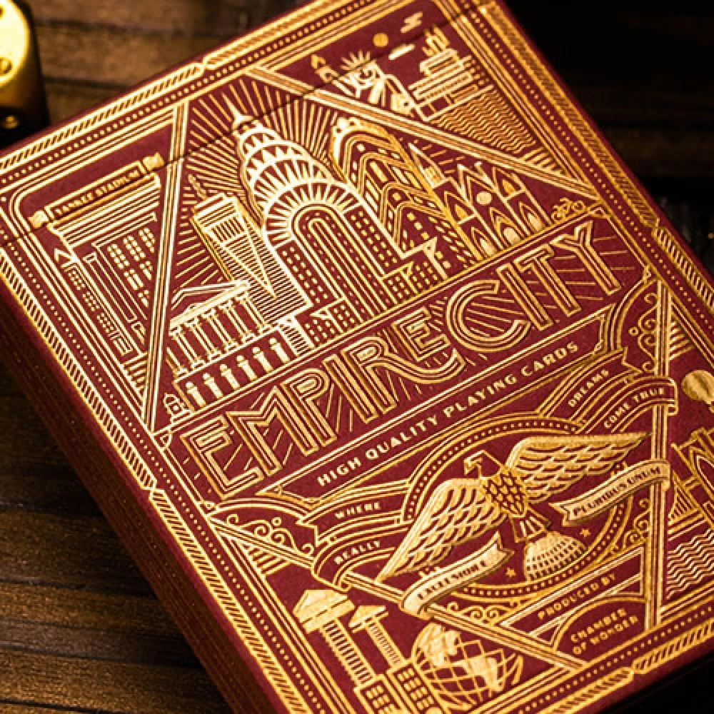 Mazzo di carte Empire City Manhattan Sunrise Edition Playing Cards