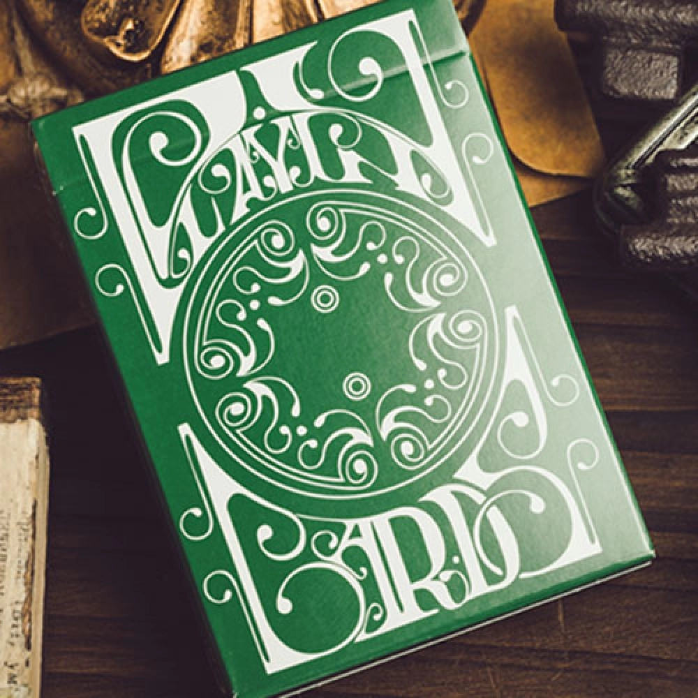 Mazzo di carte Smoke & Mirrors V9 (Green Edition) Playing Cards by Dan & Dave