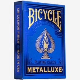 Mazzo di carte Bicycle Metalluxe Blue Playing Cards by US Playing Card Co.