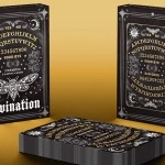 Mazzo di carte Divination (Black) Playing Cards by Midnight Cards