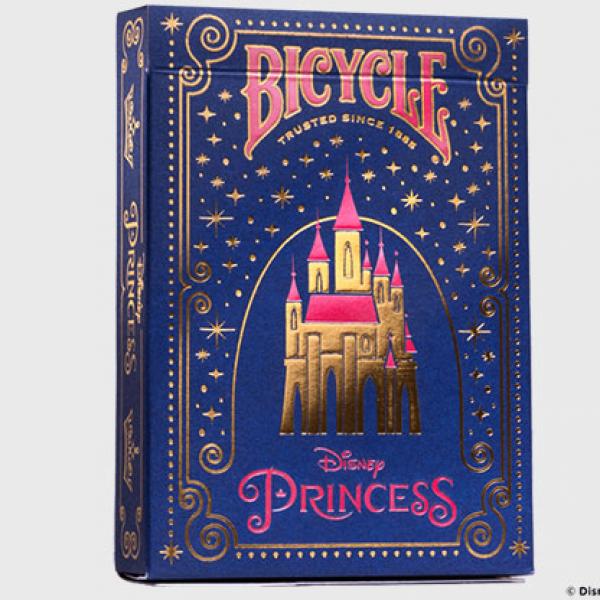 Mazzo di carte Bicycle Disney Princess (Navy) by US Playing Card Co.