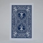 Bicycle Jumbo Double Back (Blue/Blue)