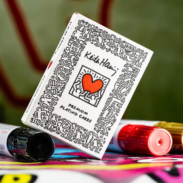 Mazzo di carte Keith Haring Playing Cards by Theor...