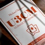 Michael Skinner's Ultimate Bicycle Jumbo 3 Card Monte (Red) by Murphy's Magic