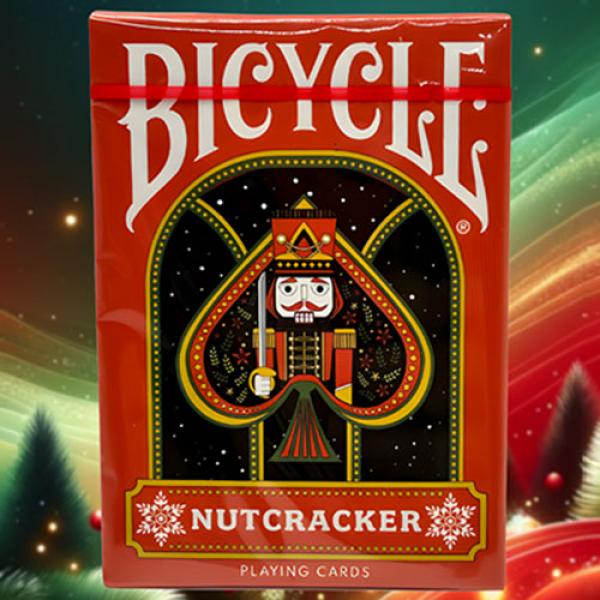 Mazzo di carte Stripper Bicycle Nutcracker (Red) Playing Cards