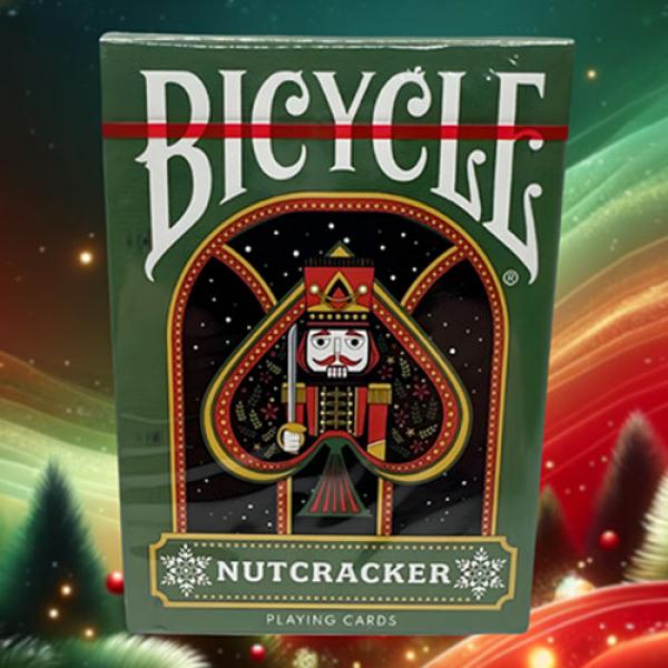 Mazzo di carte Stripper Bicycle Nutcracker (Green)...