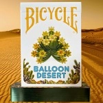 Mazzo di carte Gilded Bicycle Balloon Desert Playing Cards