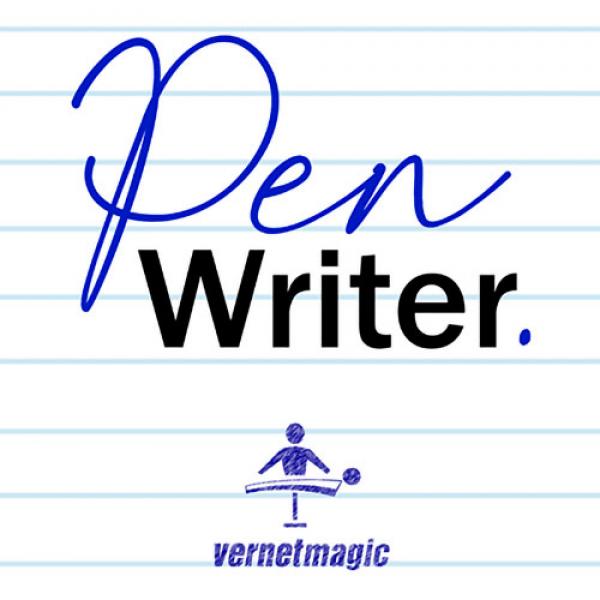 PEN WRITER Red (Gimmicks and Online Instructions) by Vernet Magic