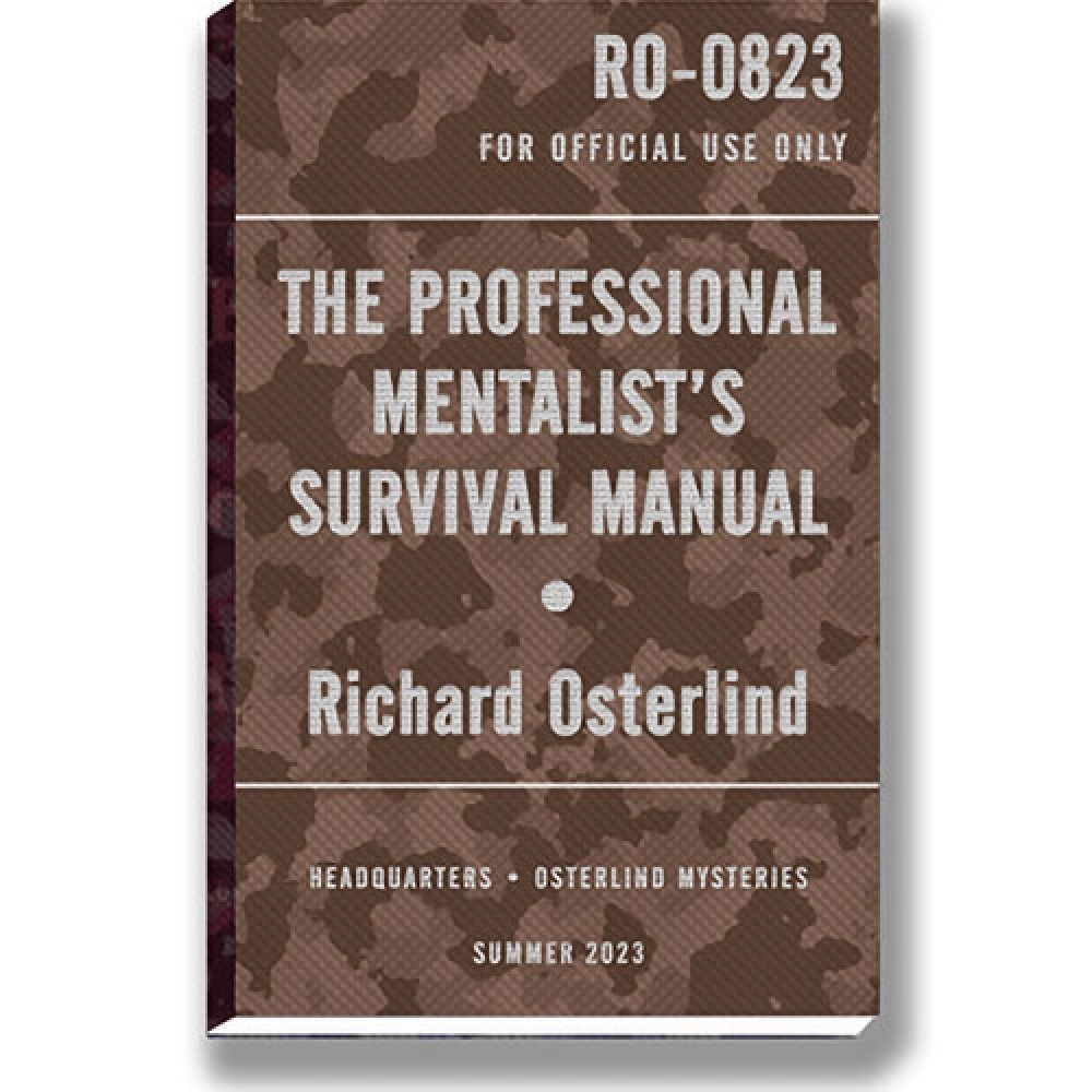 The Professional Mentalist's Survival Manual  by Richard Osterlind - Book