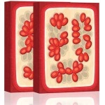 Mazzo di carte Palmegranate (Red and Yellow Set) Playing Cards by OPC
