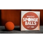 Magic Sponge Balls 4PK RED 4 cm by Murphy's Magic
